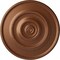 Ekena Millwork Dylar Ceiling Medallion (Fits Canopies up to 6 1/4"), Hand-Painted Polished Copper, 30"OD x 2 1/4"P CM30DYPOS - alternate 1